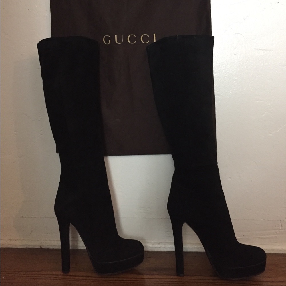 Gucci Knee High Boots